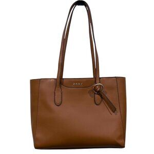 DKNY Lola Tote Bag Brown Double Handle